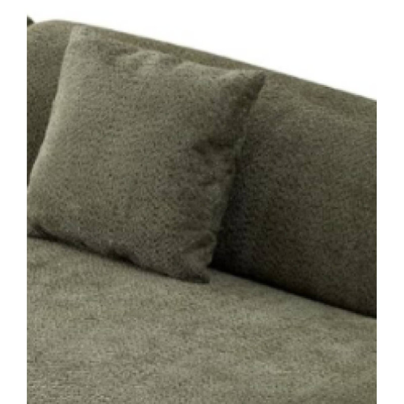 Chic Statement Sofa Great For Living Room Leisure Moments & Modern Interior Style(Left), Green (Left)