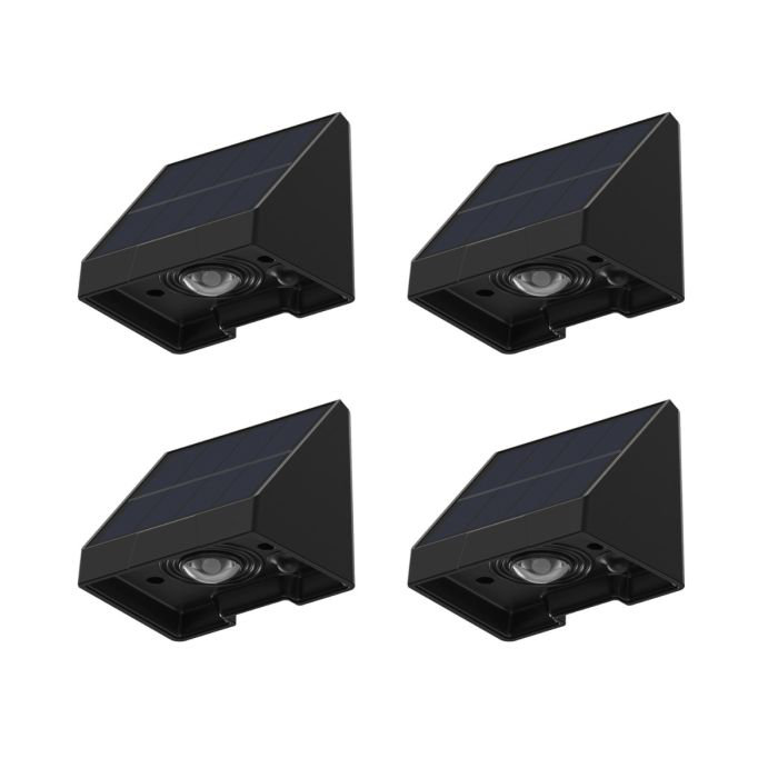 Solar Powered Integrated LED Outdoor Sconce