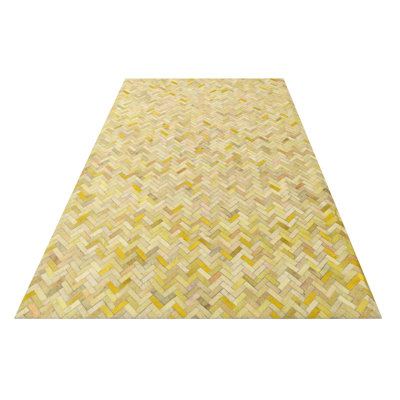 Purdue Yellow Rug
