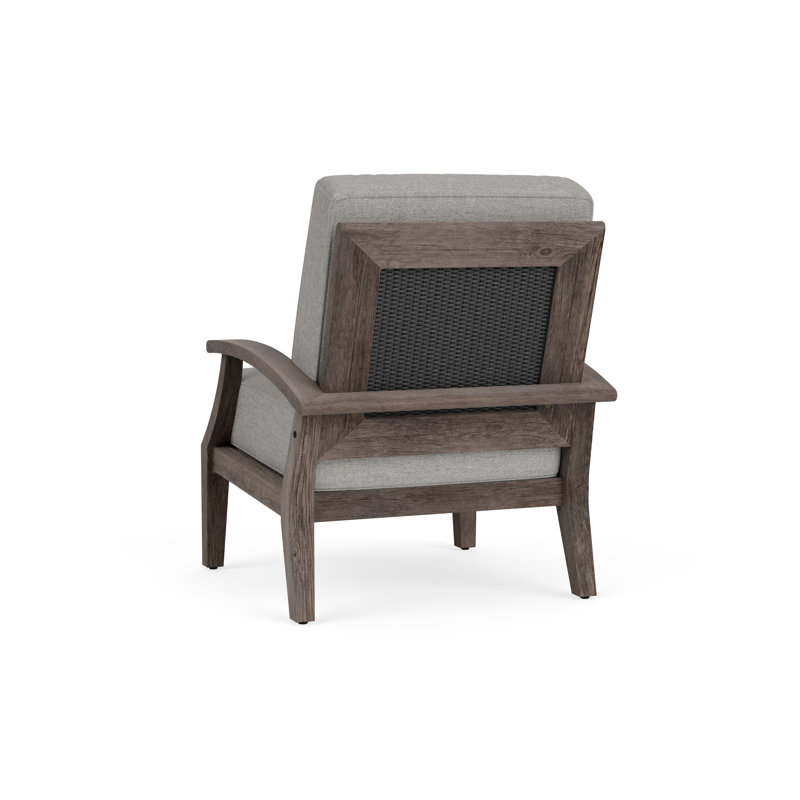 Frontier Outdoor Lounge Chair, Demo Stone, Charcoal