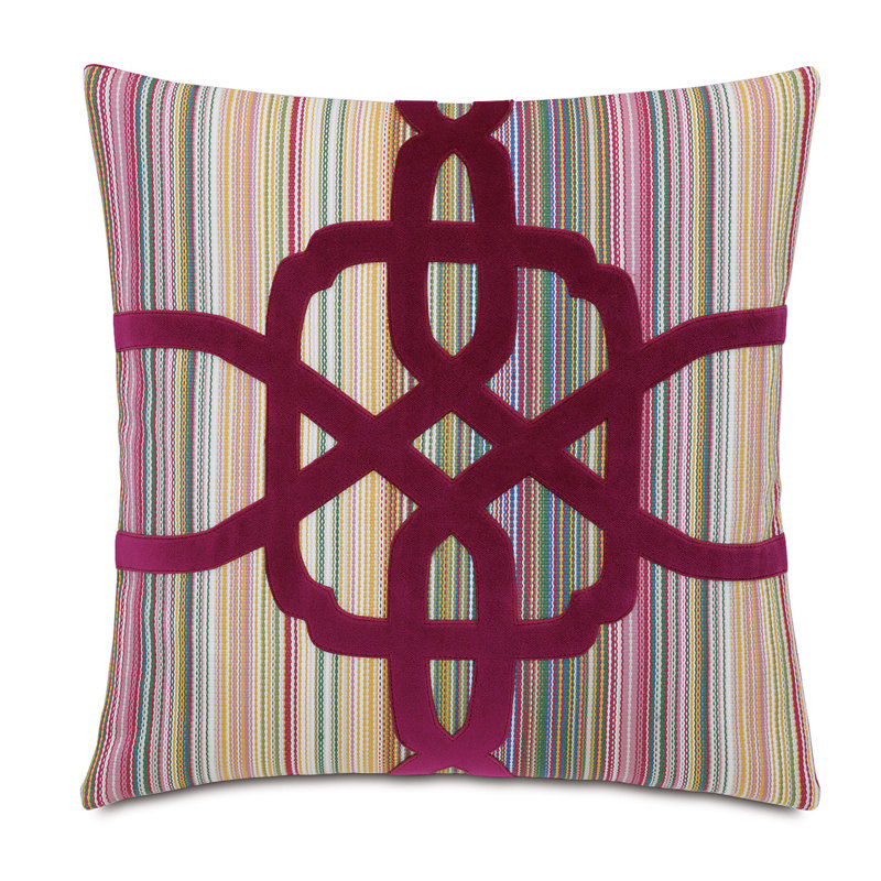 Housse et insert de coussin géométrique Tresco