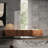 Modern 94.48" Media Console TV Stand with Spacious Storage for Entertainment, Mid-Century Modern