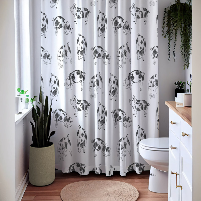 Shower Curtain, 93" H x 70" W