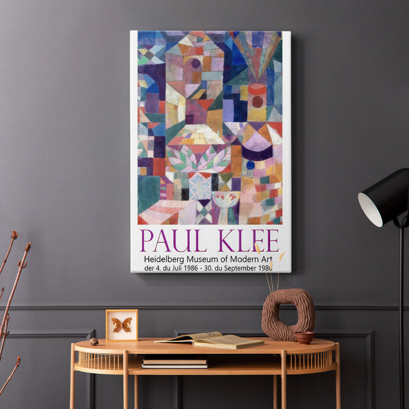 Klee Posters I -Gallery Wraraped Cavas, H 27 po x l 18 po