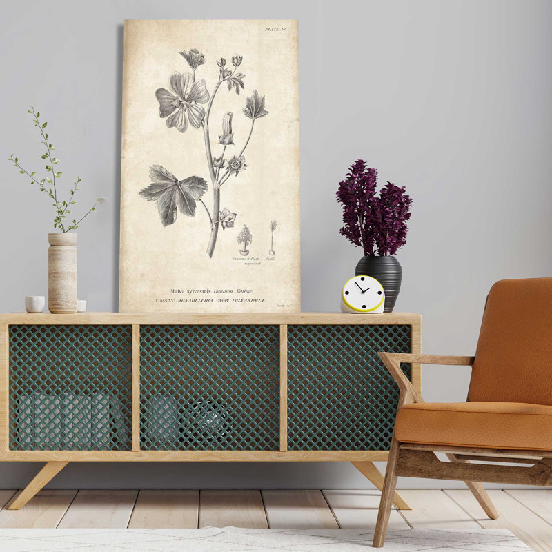 Conversations on Botany 7 - Peinture, L 18 po x H 30 po, Toile tendue