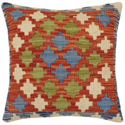 Housse et insert de coussin carré 100% laine