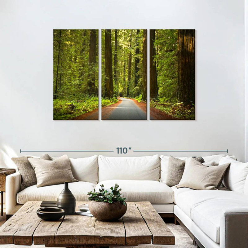 Harnek Redwood Forest Drive, H 48 po x l 74 po