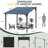 10 Ft. W X 10 Ft. D Aluminum Pergola with Canopy-114603190