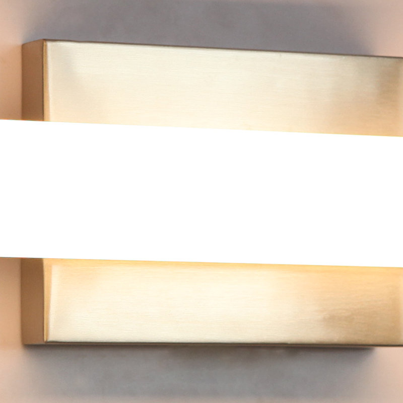 24 Inch LED Vanity Mirror Light, 3000K Warm White Bathroom Wall Lamp, 25W 1750LM, Dimmable, Sleek Brushed Nickel Finish, Modern Home Lighting for Bathroom, Bedroom, Closet, ETL Listed
