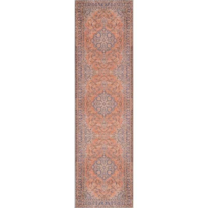 Tapis cuivre Ruva, Tapis de couloir 2 pi 3 po x 7 pi 6 po