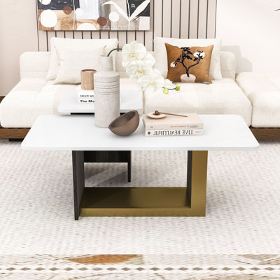 Modern Coffee Table – Sleek Design with Durable MDF Top