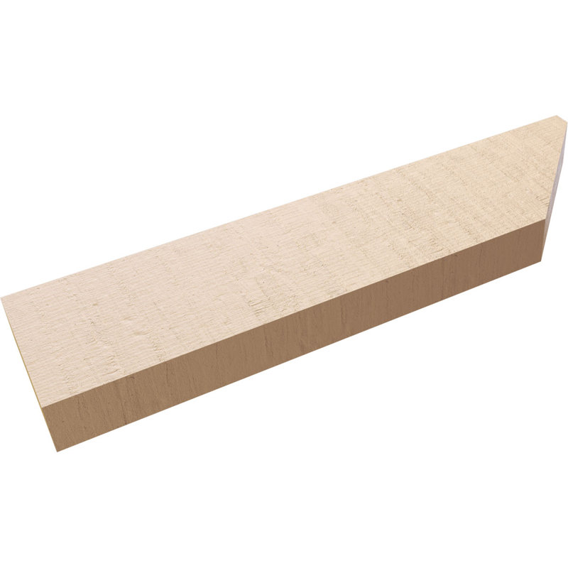 Queue de chevron Concord Woodgrain TimberThane, brun clair apprêté, H 6 po x l 24 po x P 2 po