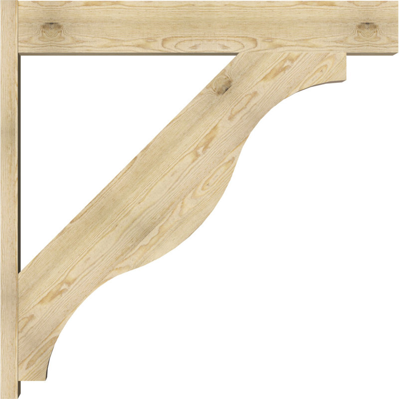 Jeu de blocs Funston, 8" W Douglas Fir (Rough Sawn), P 46 po x H 46 po