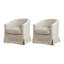 Fauteuil demi-tonneau pivotant Cristobal-174589588