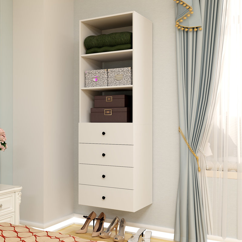 Soulier Shoe Storage, White