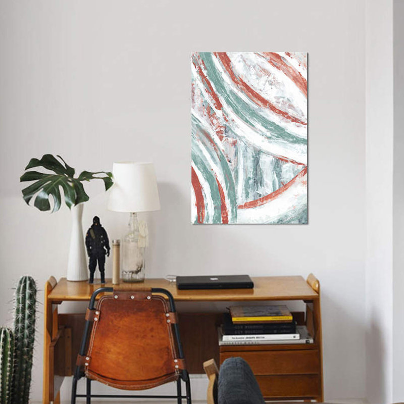 « story arc ii », impression sur toile, H 60 po x l 40po x P 1,5 po, Toile tendue