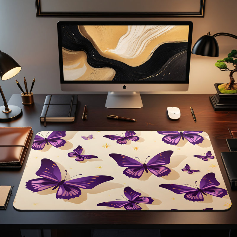 Polyester Desk Pad, 31.5x15.5