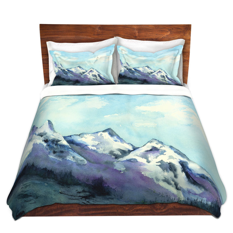 Ensembles de housses de couette DiaNoche en microfibre par Brazen Design Studio - Montagnes Rocheuses
