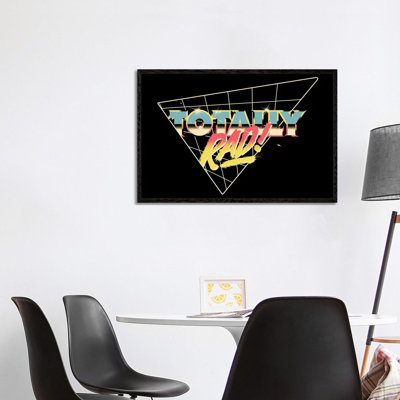 Totally Rad by Mathiole - Print on Canvas