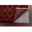 Tapis de couloir rouge en laine noué à la main de conception unique 2 pi 11 po x 5 pi 6 po One Age