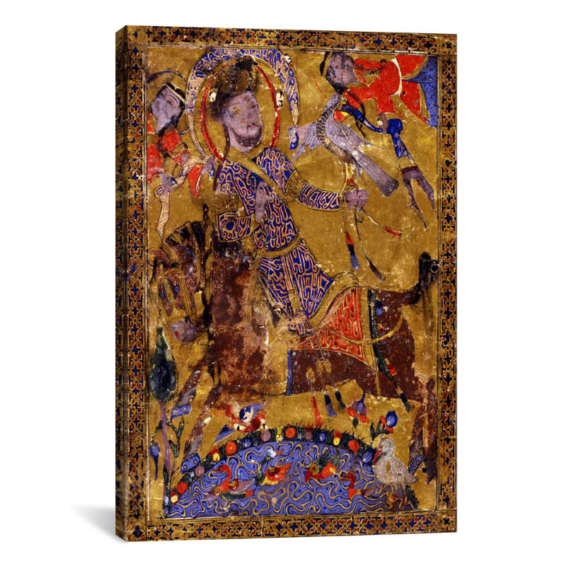 Reproduction d'art sur toile, H 60 po x l 40po x P 1,5 po, Pas de tapis, Toile tendue