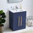 Naiah 24” Blue Modern Free-Standing Single Bathroom Vanity Set