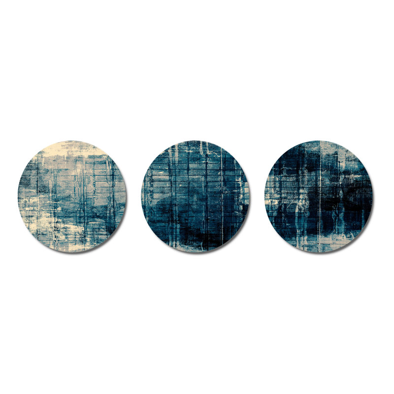 Abstract Wall Decor on Metal
