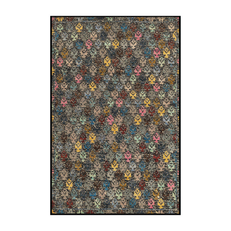 Abstract Indoor Rug, Rectangle 3' x 5'