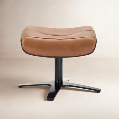 Dillon 20" Genuine Leather Ottoman