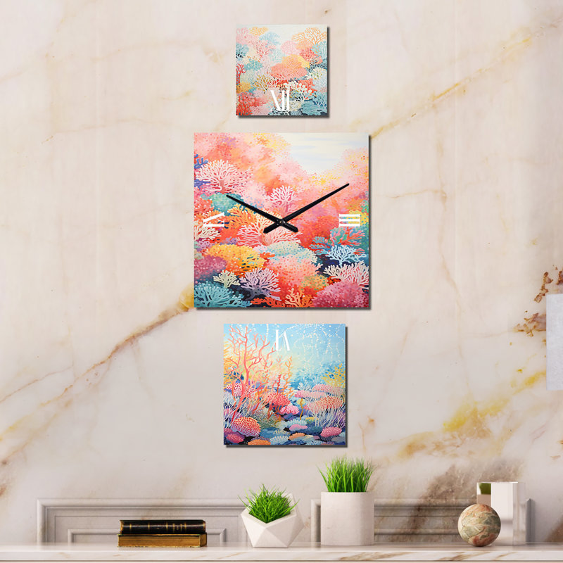 Halis Metal Wall Clock
