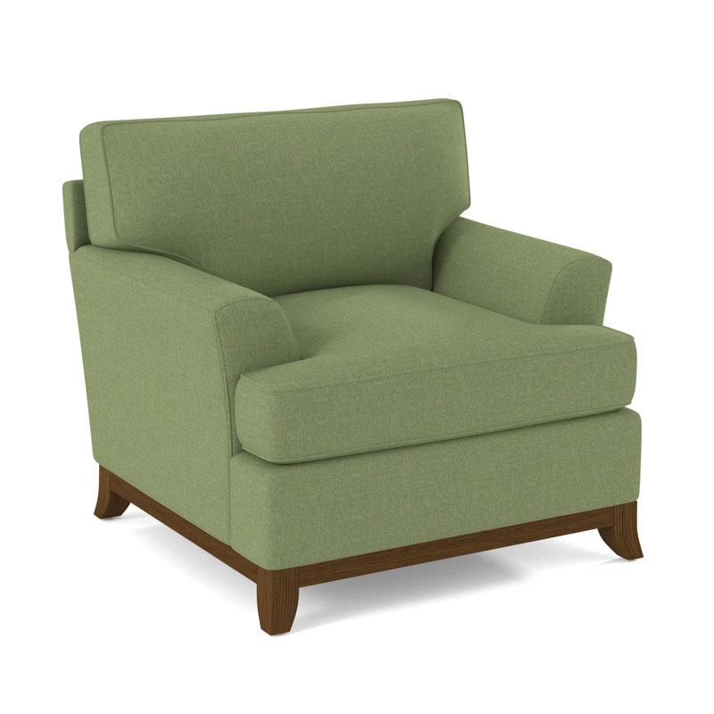 Oaks Way Armchair, Havana, Snow Crypton Performance; 0884-91