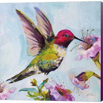 " Hummingbird I Florals " by Jeanette Vertentes