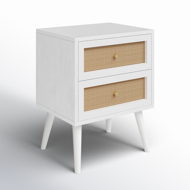 17.75'' W Nightstand, White