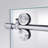 Enigma-XO 50" W x 76" H Sliding Frameless Shower Door with Clear Max™ Technology-29486101