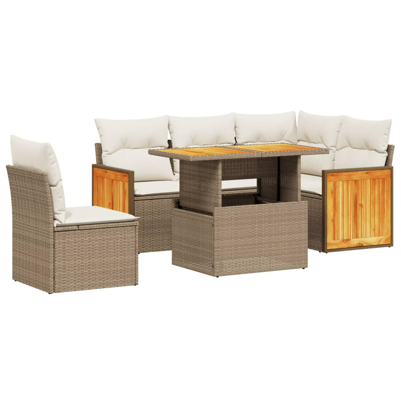 Ensemble de canapé de jardin Vidaxl