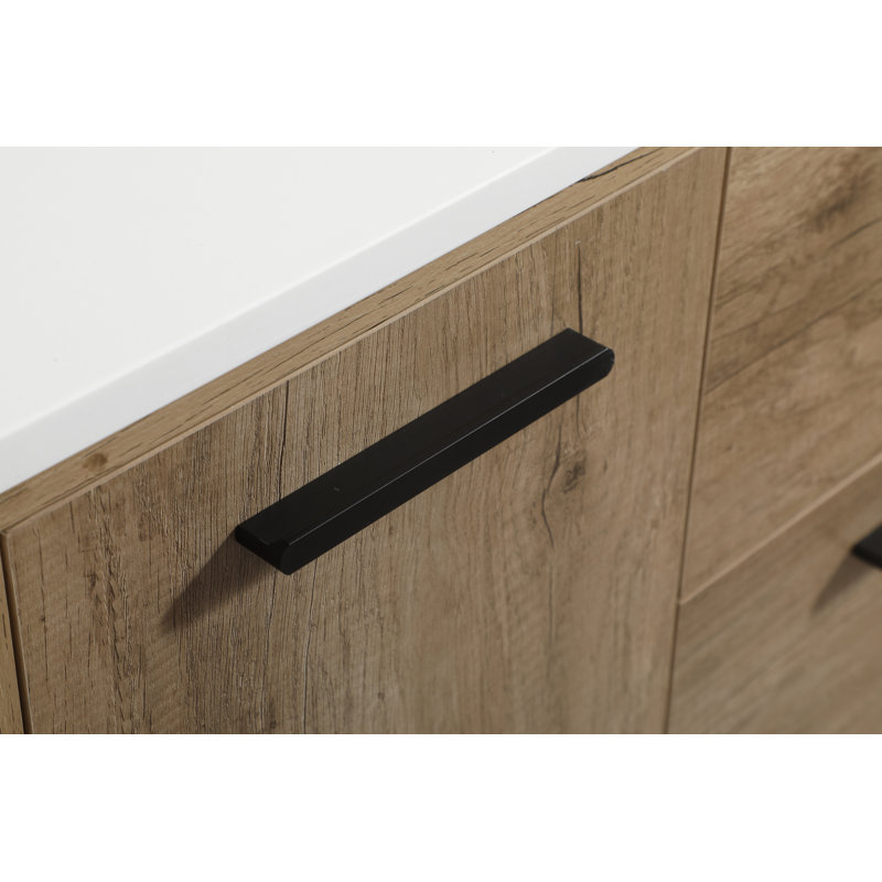 Ensemble de meuble-lavabo simple 30 po Baldwin, Chêne naturel