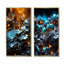 Ensemble d'art numérique sur toile fourmis Pixelated-162901293-162901291
