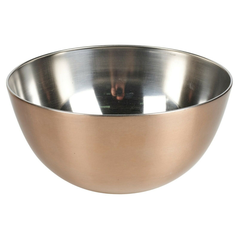 Lummen Metal Decorative Bowl 2, 13cm H x 25cm W x 25cm D