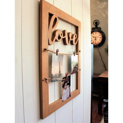 Brown Shadow Box Picture Frame