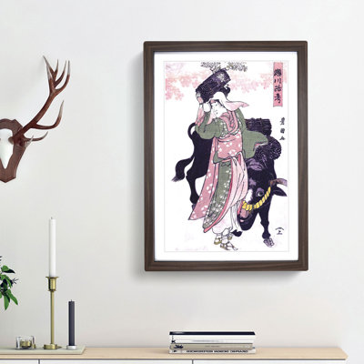 Segawa Roko by Utagawa Toyokuni - Picture Frame Painting Print