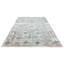 Silk Southwestern Area Rug in Gray/White/Oranged-86657292