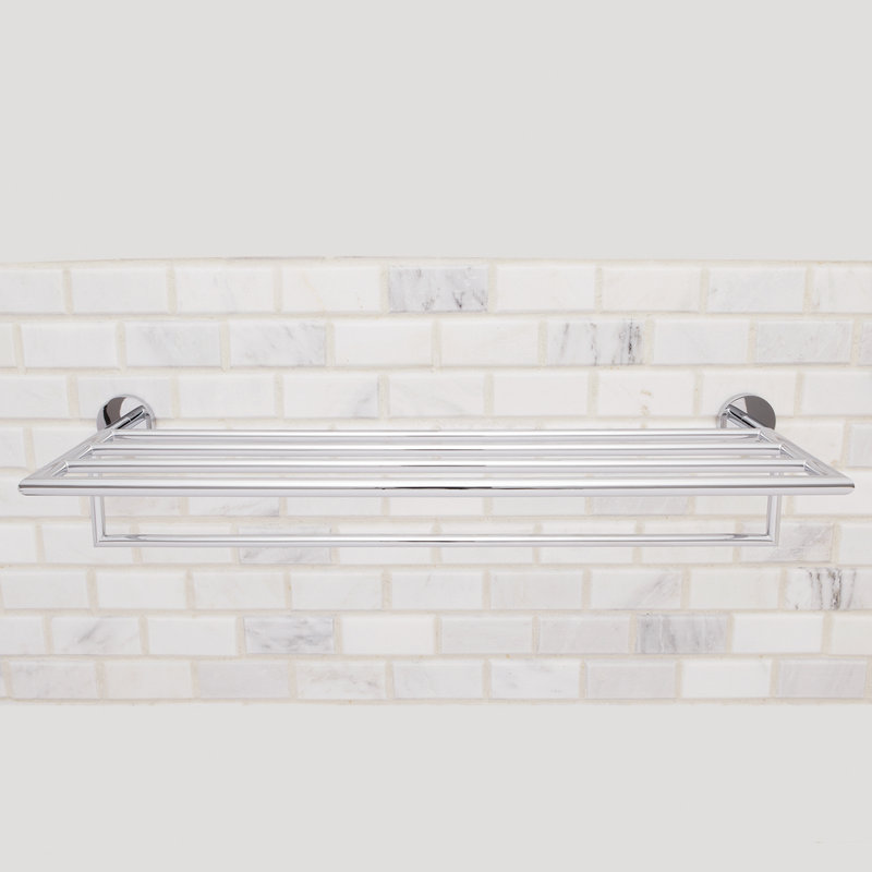 Porte-serviettes mural Neo, Chrome poli