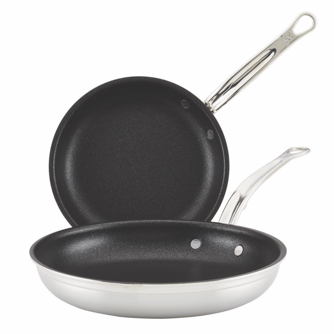 Hestan ProBond Titum Nonstick 2 Piece Skillet 8.5" & 11" Set Hestan