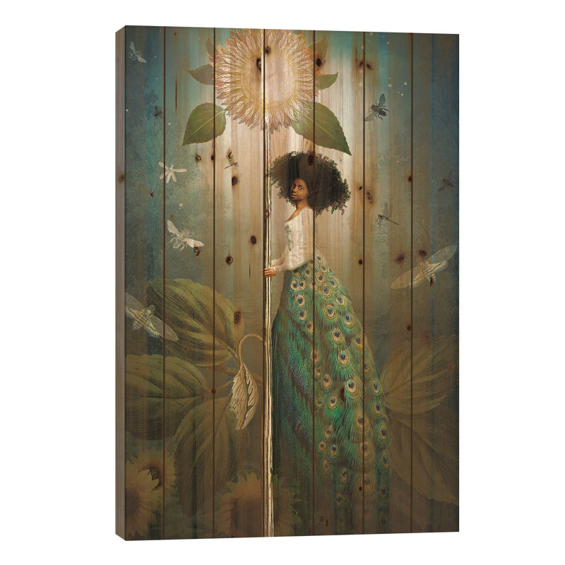 Queen of Wands, L 18 po x H 26 po