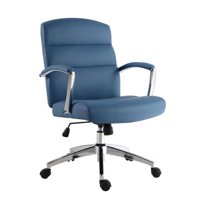 Vegan Leather Desk Chair
