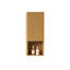 Armoire de salle de bain 41 po avec portes - 6 armoires en contreplaqué couleur chêne