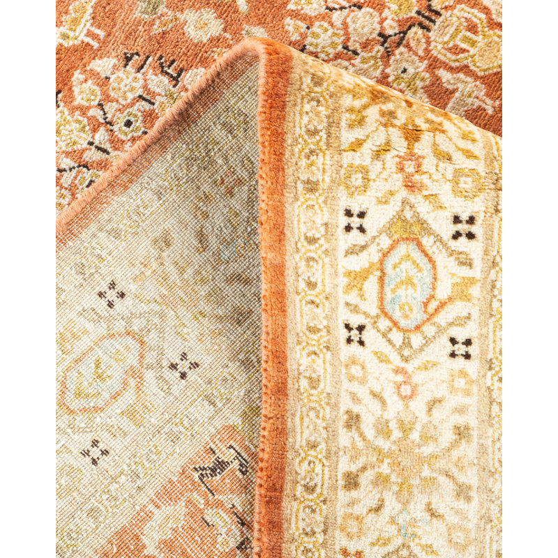 Classic One-of-a-Kind 6'1" X 9'6" Hand Knotted Area Rug