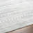 Demetra Light Silver Machine Washable Area Rug-576286686