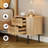 Louvered End Table Set