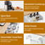 Solid Wood Top Kitchen Cart-1108409176